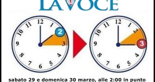 Stasera scatta l'ora legale, si dorme un'ora in meno.