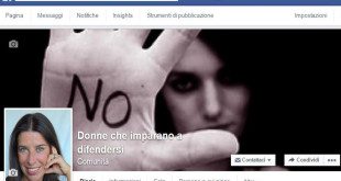 Nasce la pagina  Facebook  “Donne che imparano a difendersi”