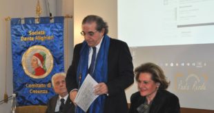 Eleganza e sobrieta' per la presentazione dei "Cinque fratelli" di Micol e Pierfranco Bruni nella lussuosa Villa Rendano di Cosenza